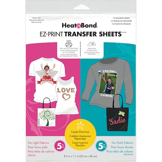HeatnBond EZ Print Transfer Sheet Combo, 10ct.